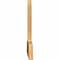 Ekena Millwork Portland Timber Gable Bracket, Western Red Cedar, 48"W x 22"H x 1 1/2"D x 5 1/2"F, 11/12 Pitch GBW048X22X0206POR00SWR - alternate 2
